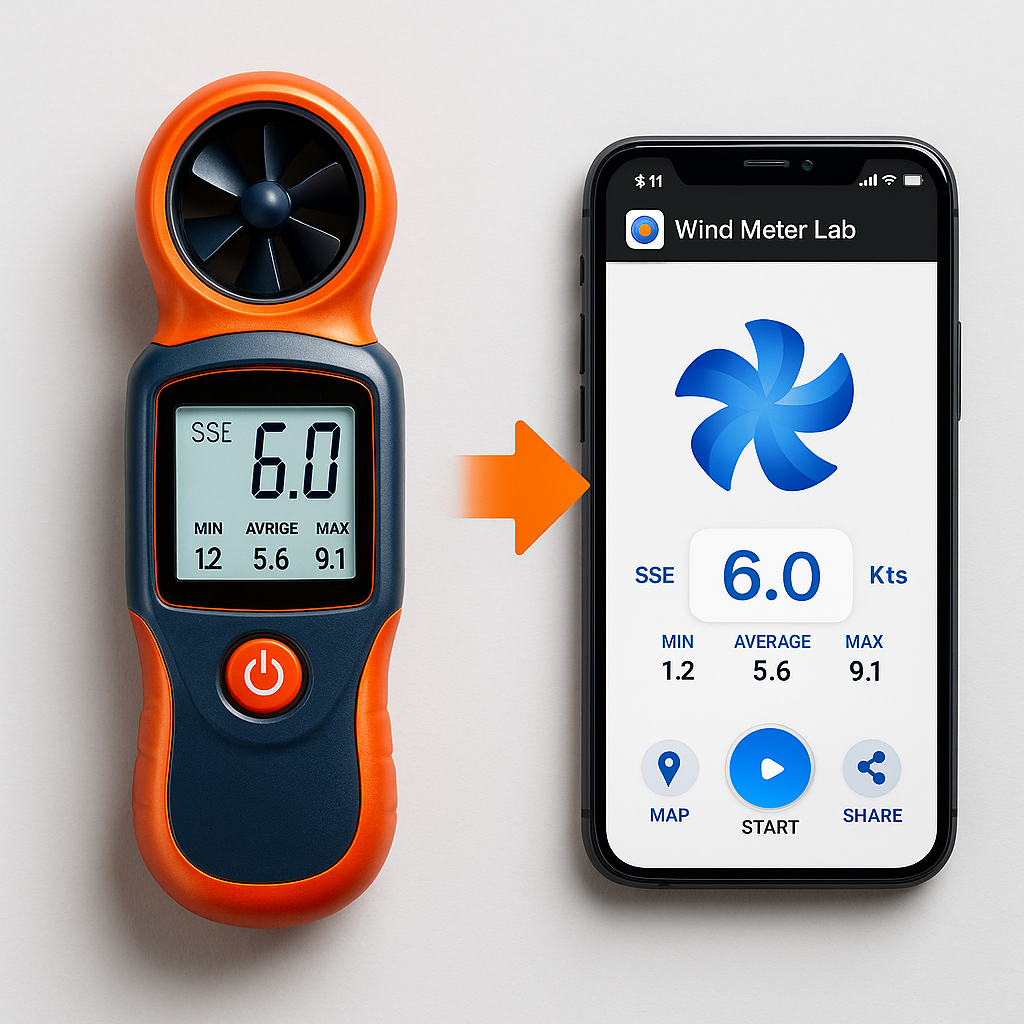 Wind Meter Lab Mobile App